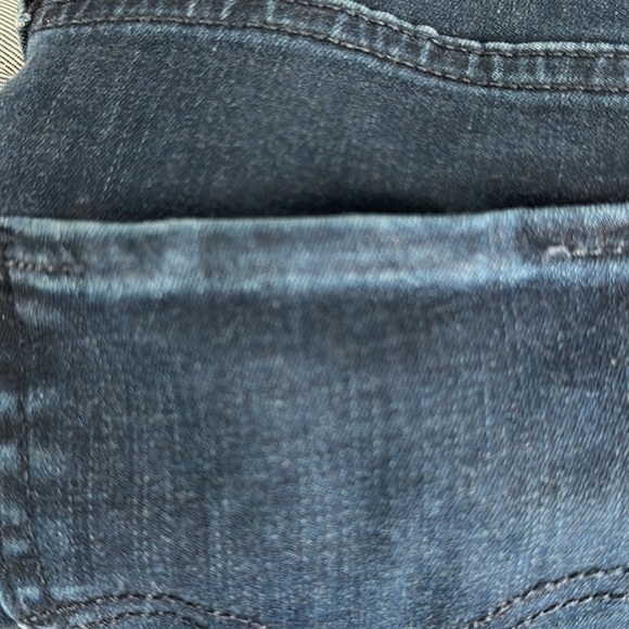 Levi’s Mile High Super Skinny Dark Blue Jeans Size 27 - Picture 6 of 7
